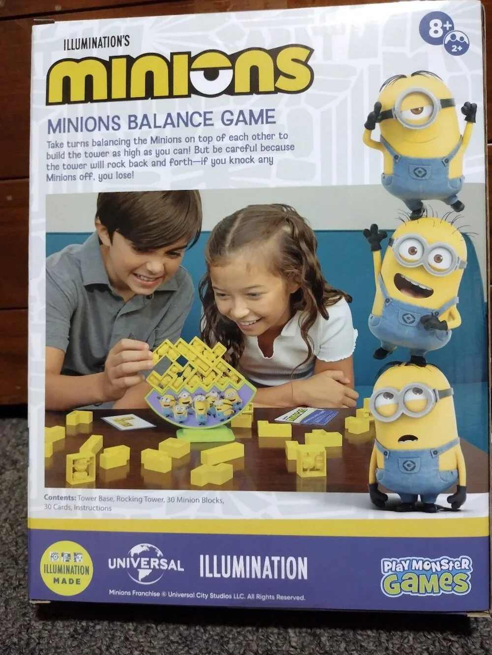 Minions Balance Game - Yellow Minions Stacking Game